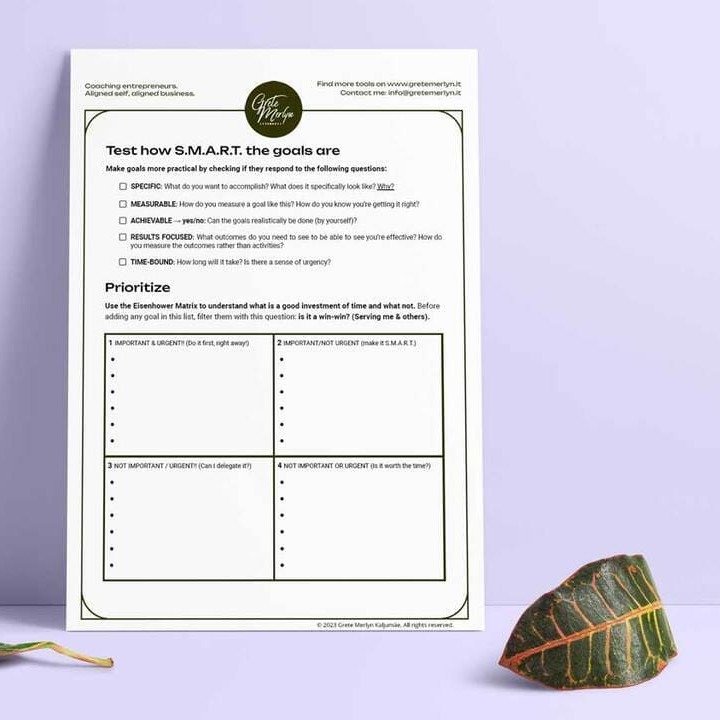 Prioritizing Tasks and Goals Within a Freeform Daily Schedule Effectively